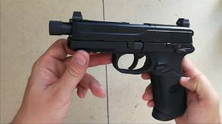 Cybergun FN FNX45  quotТатенцетоquot на всички TactiCOOL пистолети [upl. by Ailegave]