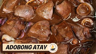 PINAKAMASARAP NA ADOBONG ATAY NG BABOY [upl. by Ymmor]