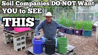 How To Make Free Potting Soil Compost for Container Gardening to Grow a Vegetable Garden Anywhere [upl. by Ueihttam]