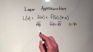 Linear Approximation [upl. by Nayd391]