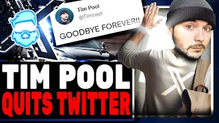 Tim Pool QUITS X After Elon Makes WILD Change amp Causes Huge Argument [upl. by Atsylak]