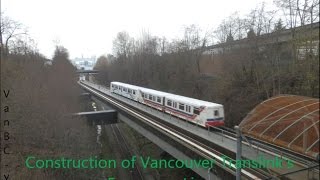 Construction  Lougheed Town Centre Station Evergreen Line Part 2 [upl. by Acnaib823]