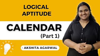 Aptitude Preparation for Campus Placements 16  Calendar  Logical Aptitude [upl. by Olivero652]