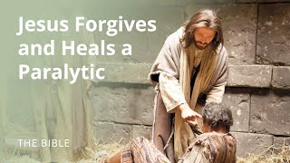 Mark 2  Jesus Forgives Sins and Heals a Man Stricken with Palsy  The Bible [upl. by Adriena]