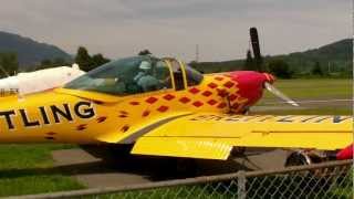 Experimental Bravo TurboProp Enginge Start  Airfield Schänis Switzerland [upl. by Raleigh572]