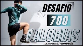 TREINO FÁCIL para GASTAR 🔥700 calorias  INICIANTES  18 minutos  HIIT [upl. by Mw]