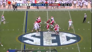 10272012 Florida vs Georgia Football Highlights [upl. by Ennovahs107]