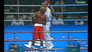 Floyd Mayweather Jr vs Artur Gevorgyan Olympics 1996 [upl. by Rosina]