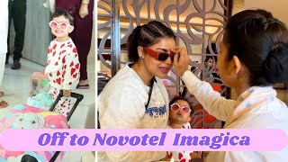 More luggage than humans Off to Novotel IMAGICA  HINDI  WITH ENGLISH SUBTITLES  Debina Decodes [upl. by Beedon]