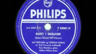 Alf Prøysen og Torhild Lindal Duett i Småland [upl. by Benzel]