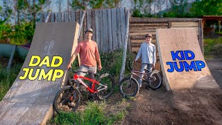 Building our NEW Backyard Dirt Jump Line [upl. by Vassili]