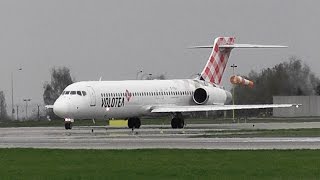 VOLOTEA Airlines Boeing 717 takeoff [upl. by Stempson]