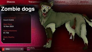 Plague inc necroa virus  Normal zombie dogs [upl. by Khalil]