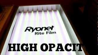 Ryonet Waterproof Premium Film Transparency  Made in the USA [upl. by Oppen457]