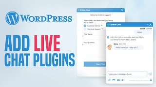 How To Add Live Chat Plugins For WordPress  Easy Tutorial 2023 [upl. by Ojyma]