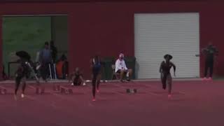 Womens 100m  Shaunae Miller Uibo 1098 14 ms 2020 [upl. by Ventura]