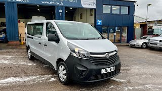 2018 68 Vauxhall Vivaro 9 seater Minibus  37456 miles [upl. by Conah319]