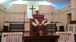 Quinby Baptist Church Sunday June 25 2023 Guest Speaker Dene Edgerton [upl. by Atiluap]