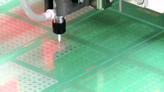 Nordson ASYMTEK HeliFlow series valve dispensing solder paste for MEMS application [upl. by Fitton]