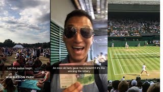 How to get last minute Wimbledon tickets  the queue and secrets [upl. by Gurias]