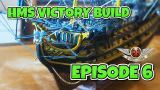 HMS VICTORY HELLER FULL PLAMO BUILD EP6 hmsvictory plamobuild [upl. by Ron]