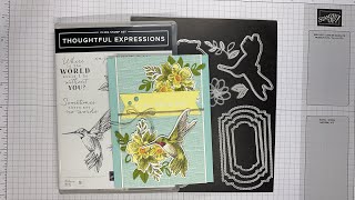 Stampin’ Up Thoughtful Expressions Enjoy Your Day Card Tutorial diy cardmaking stampedcards [upl. by Ehav]