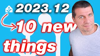 TOP10 Home Assistant 202312 New Features [upl. by Annoyt]