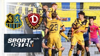 Dynamo Dresden verliert bei BayernBezwinger 1 FC Saarbrücken  Sport im Osten  MDR [upl. by Annav162]