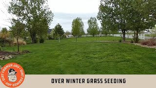 Over Winter Grass Seeding [upl. by Kehsihba]