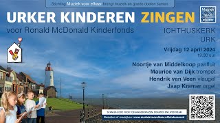 Urker Kinderen zingen voor het Ronald McDonald Kinderfonds [upl. by Goltz905]