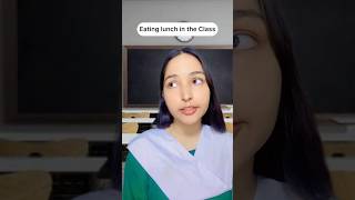 Caught Eating Lunch In the Class 😂 shorts viral explorepage [upl. by Junie]