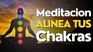 MEDITACION para ALINEAR los 7 CHAKRAS y PURIFICAR tu ALMA ✨ [upl. by Audri813]