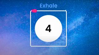 Box Breathing Exercise  4 breaths per min  TAKE A DEEP BREATH [upl. by Eesdnil]