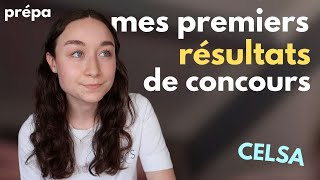 Je découvre mes premiers résultats de concours  Celsa  prépa littéraire [upl. by Philcox]