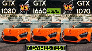 GTX 1080 8GB vs GTX 1660 Super 6GB vs GTX 1070 8GB  Test In 7 Games In Mid 2023  2k  1080p [upl. by Gasparo62]