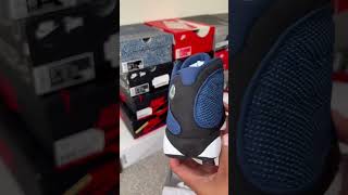 Unboxing the Air Jordan 13 Retro NAVY jordan jordan13 [upl. by Llerrehc15]