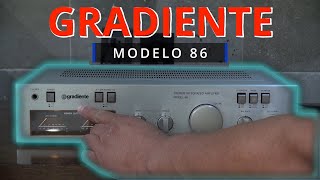 Amplificador Integrado GRADIENTE 86 EN VENTA equipo brasileño [upl. by Scurlock521]