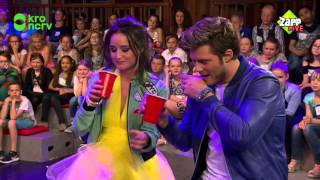 Zappchallenge Tim Jill en Buddy aan het helium  Zapplive  NPO Zapp [upl. by Anawed]