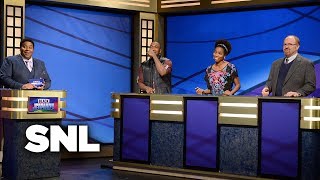 Black Jeopardy  Saturday Night Live [upl. by Anoblav]