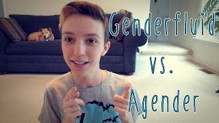 Genderfluid vs Agender  ChandlerNWilson [upl. by Lotsyrc934]