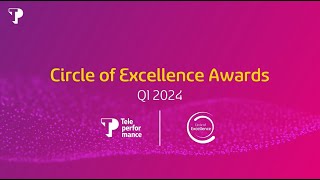 Circle of Excellence Awards Q1 2024 [upl. by Hanway]