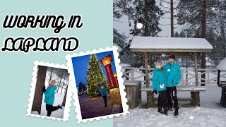 DAY 1 IN LAPLAND  Santa Claus Village Vlog [upl. by Ahsitneuq271]