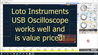 Loto USB Oscilloscope Logic Analyzer Signal Generator OSC482F [upl. by Anselma]