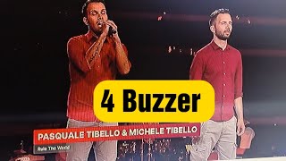 The voice of Germany blind Edition 2024 Pasquele und Michele rule the World [upl. by Newbold]