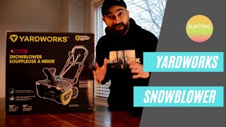 Yardworks Electric Snowblowers [upl. by Esmerolda787]