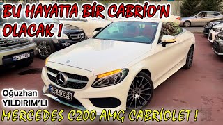 BU HAYATTA BİR CABRİON OLACAK   MERCEDES C200 AMG CABRİOLET  wOguzhanYILDIRIM54 [upl. by Pippy]