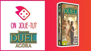 Comment Jouer à 7 Wonders Duel Agora  Règles  Critique  On JoueTu [upl. by Juley]