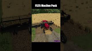 MacDon Pack review  farmingsimulator25 fs25 farming fs [upl. by Ecinnaj36]