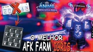 O MELHOR FARM AFK SEM TINYTASK DE IGRIS SHINYNORMAL NO ANIME VANGUARDS ROBLOX [upl. by Nelg314]