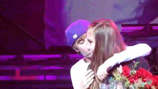 When I was Justin Biebers OLLG at Staples Center [upl. by Ateekahs]